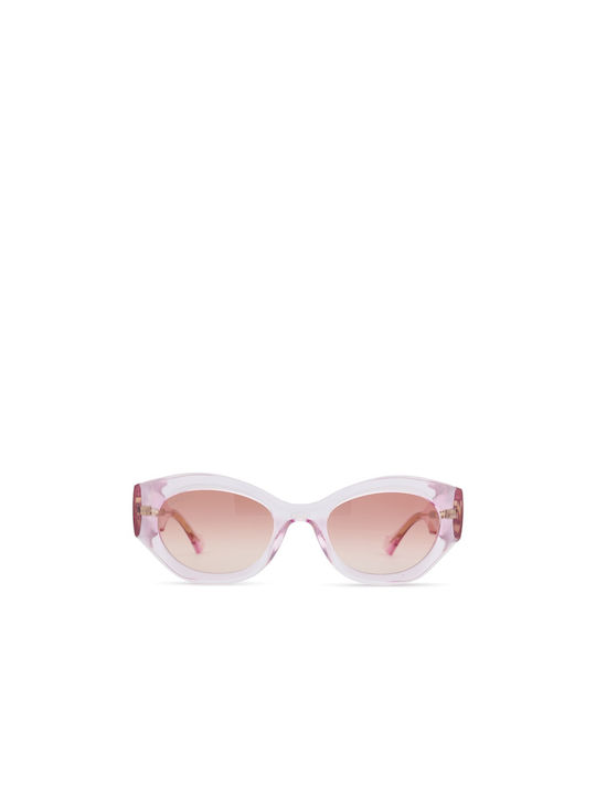 Gucci Women's Sunglasses with Pink Plastic Frame and Pink Gradient Lens GG1553S 003