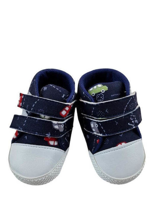 Bebiccino Βρεφικά Sneakers Αγκαλιάς Μπλε