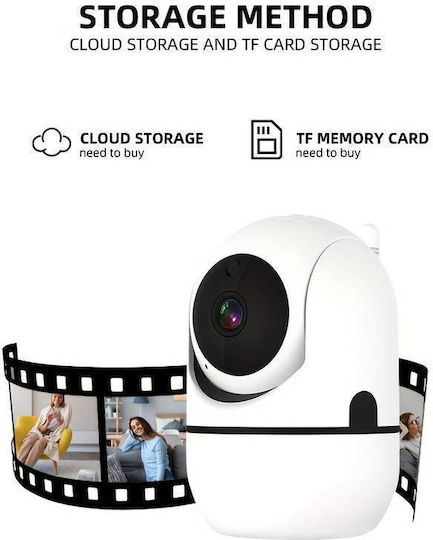 XY-3820ins IP Surveillance Camera Wi-Fi Full HD 1080p with Two-Way Communication and Lens 2.4mm