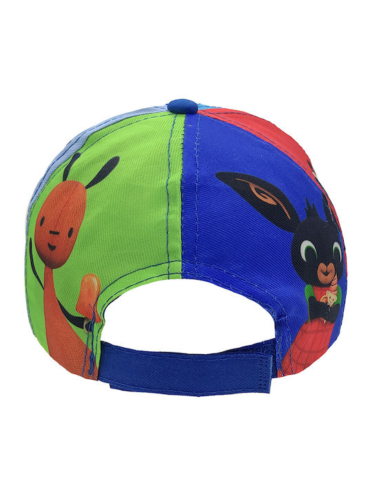 Gift-Me Kids' Hat Jockey Fabric Blue