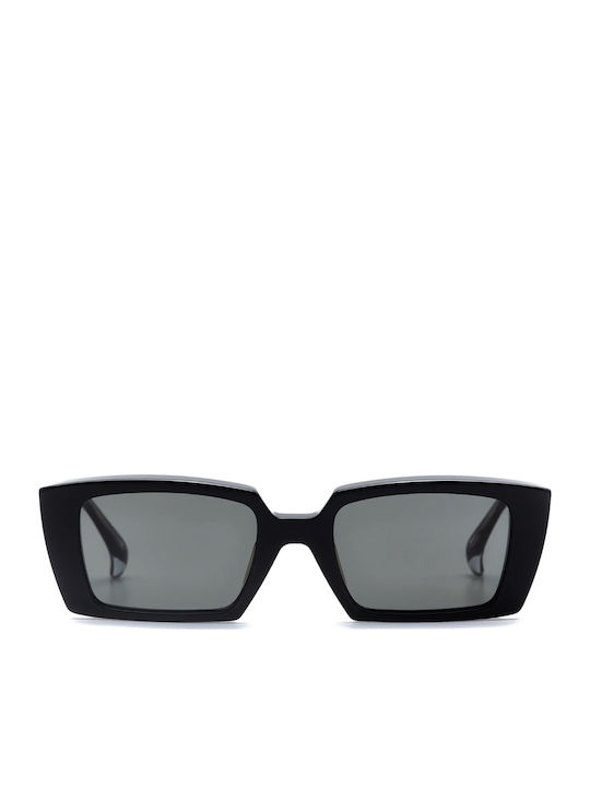 Am Eyewear Frankie Sonnenbrillen Μαύρα mit Kunststoff Gestell