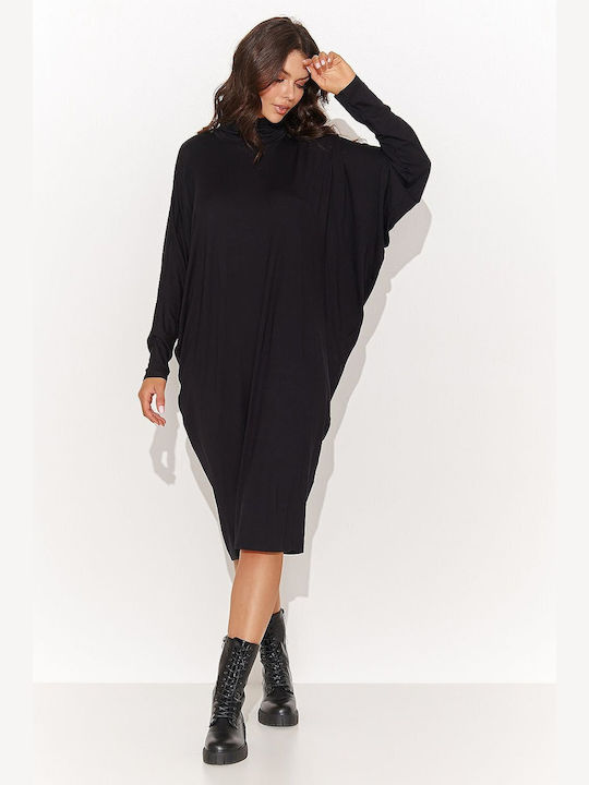 Numinou Dress Turtleneck Black