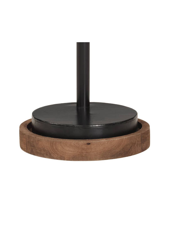vidaXL Office Lamp for Socket E27 in Black Color