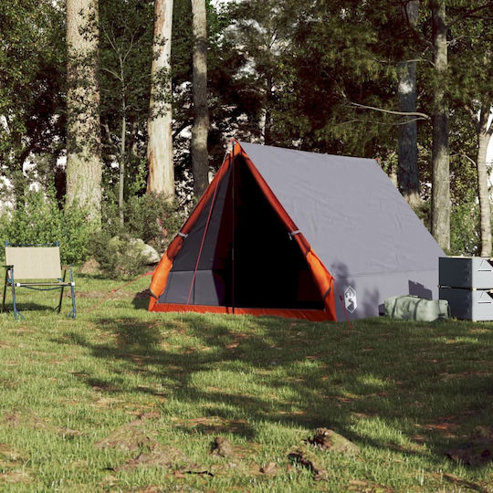 vidaXL Σκηνή Camping Γκρι για 2 Άτομα