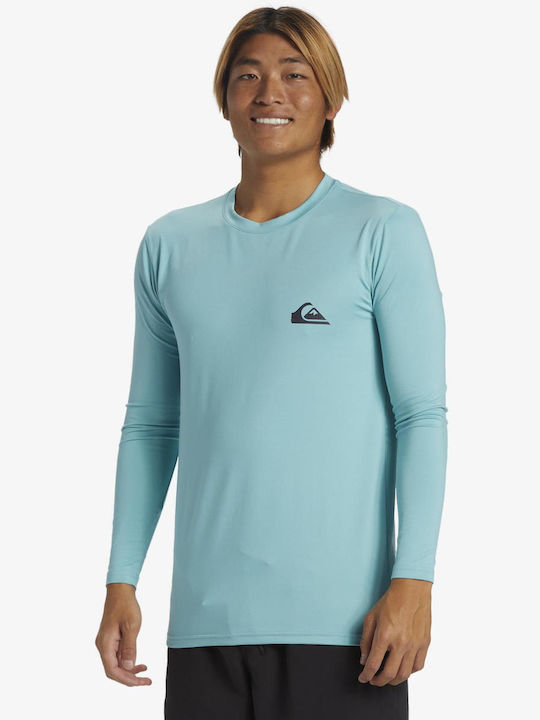 Quiksilver Everyday Men's Long Sleeve Sun Protection Shirt Blue