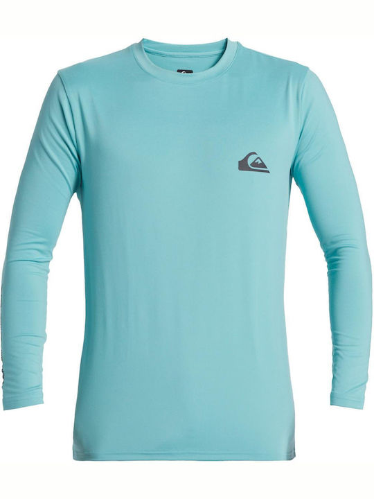 Quiksilver Everyday Men's Long Sleeve Sun Protection Shirt Blue