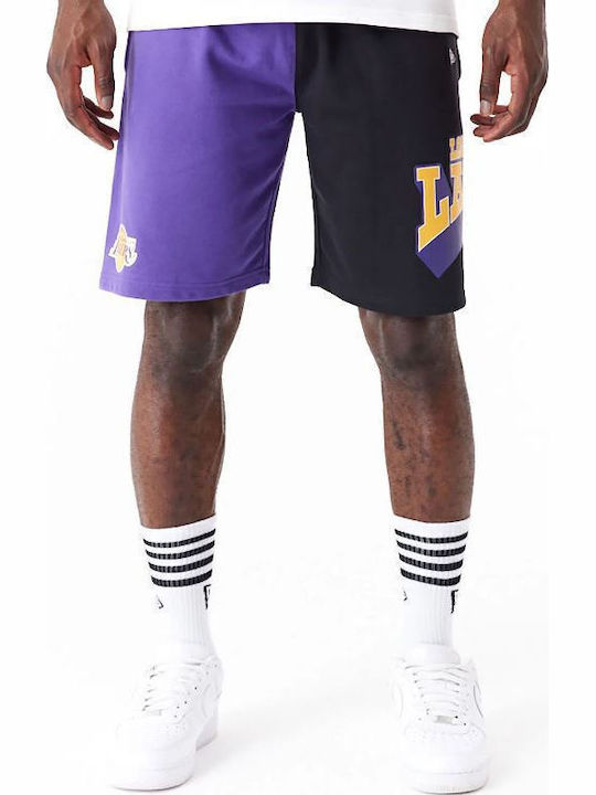 New Era Sportliche Herrenshorts Lila