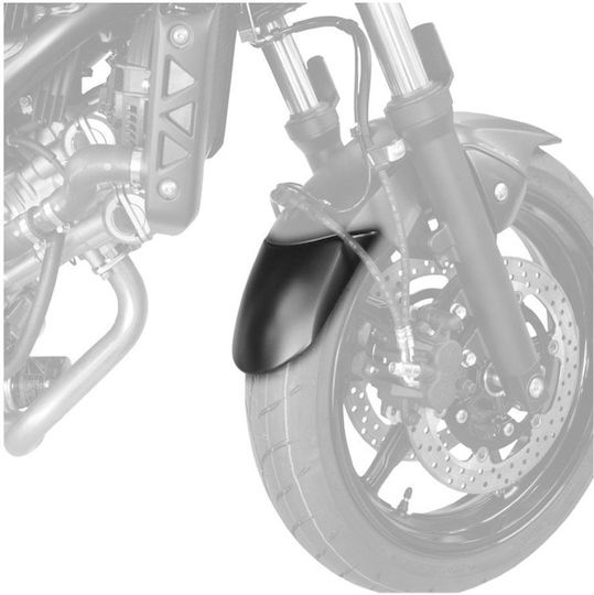 Puig Front Motorcycle Wheel Mudguard Black 1pcs