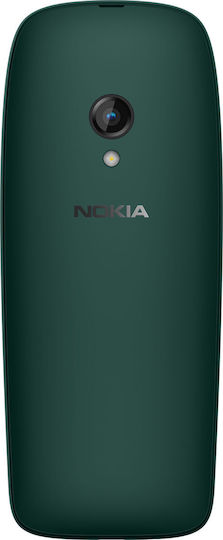 Nokia 6310 (2024) Dual SIM Telefon Mobil cu Butoane (Meniu în Limba Engleză) Verde