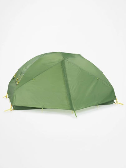 Marmot Vapor 2p Σκηνή Camping Igloo Πράσινη με Διπλό Πανί 4 Εποχών για 2 Άτομα