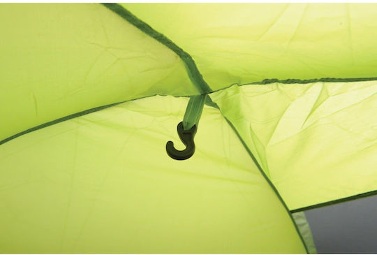 Hupa Σκηνή Camping Igloo Πράσινη με Διπλό Πανί 3 Εποχών για 3 Άτομα 280x220x150εκ.