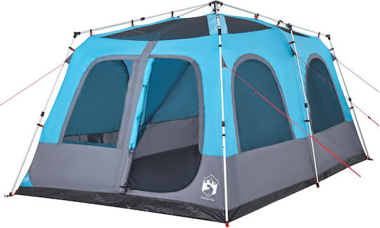 vidaXL Camping Tent Blue for 5 People 438x268x210cm