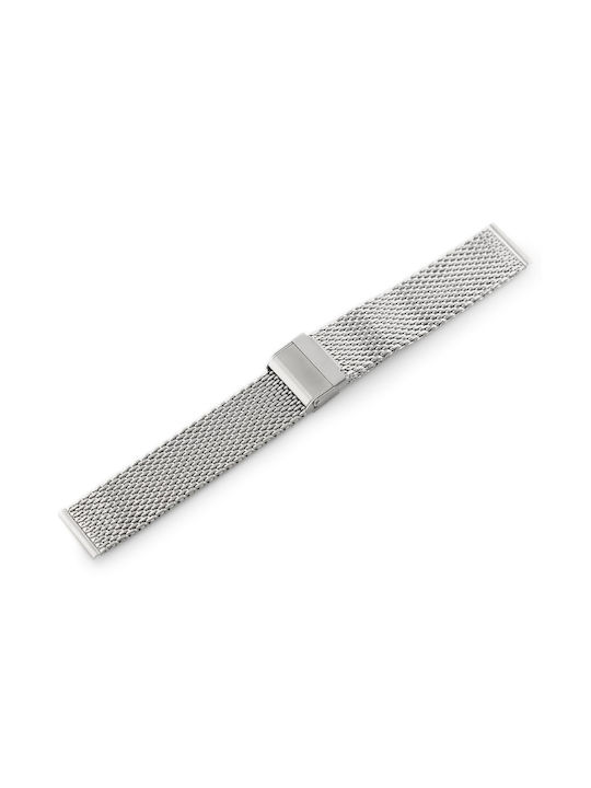 Μεταλλικό Μπρασελέ Ασημί 22mm