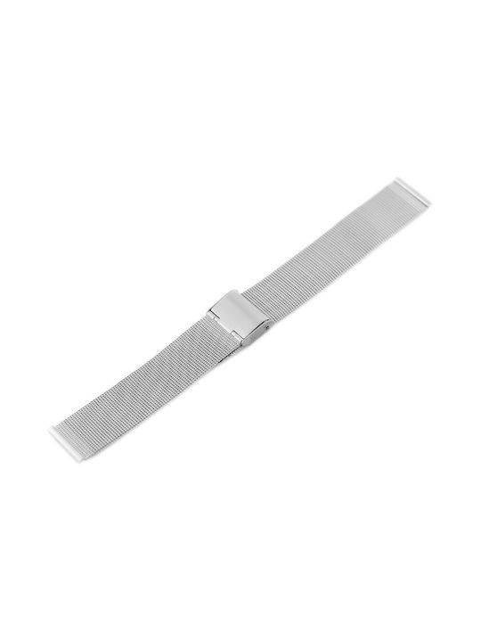 Μεταλλικό Μπρασελέ Ασημί 22mm