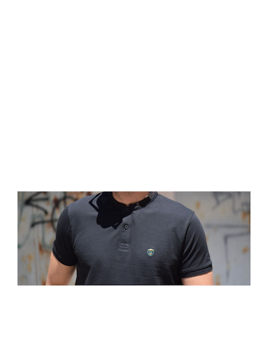 North Star Men's Blouse Polo Black