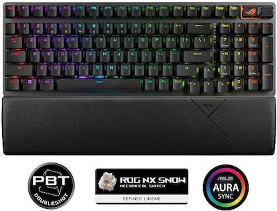 Asus ROG Strix Scope II 96 Gaming Mechanical Keyboard 96% with ROG NX Snow switches and RGB lighting (English US)