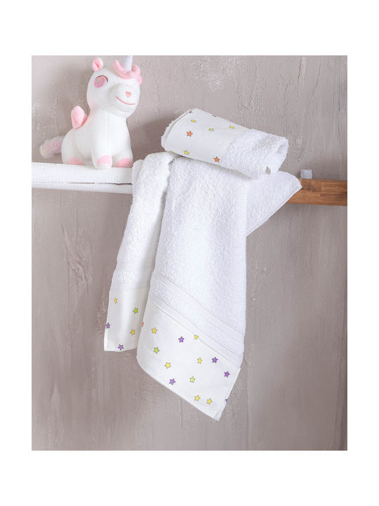 Rythmos Kids Duvet Set Single with Pillowcase Blaze White 160x240cm