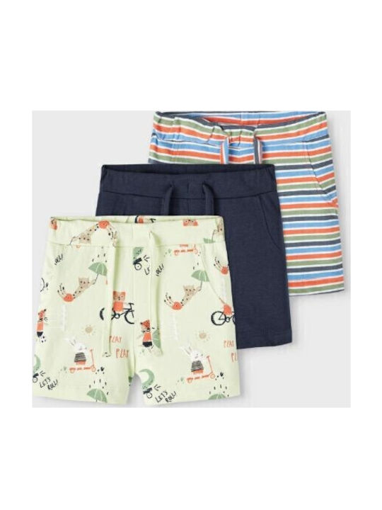 Kids' Shorts/Bermudas Fabric Multicolour 3pcs
