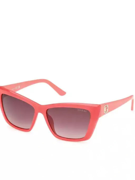 Guess Червени Слънчеви Очила с Пластмасова Рамка Guess Червени Слънчеви Очила с Пластмасова Рамка