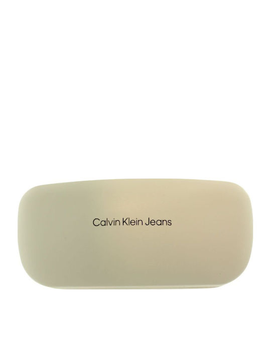 Calvin Klein Слънчеви Очила Кафяви с Пластмасова Рамка