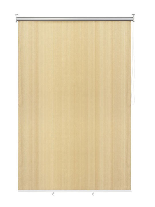 Costway Seitenrolloschatten Garten Beige 1.21x1.81m