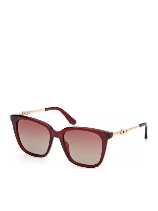 Guess Ochelari de soare Burgundy cu Cadru & Burgundy Lentilă Guess Ochelari de soare Burgundy cu Cadru & Burgundy Lentilă
