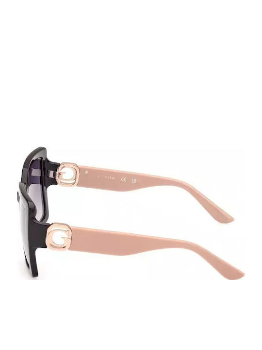 Guess Women's Sunglasses with Black Plastic Frame and Gray Gradient Lens gu00103 05w