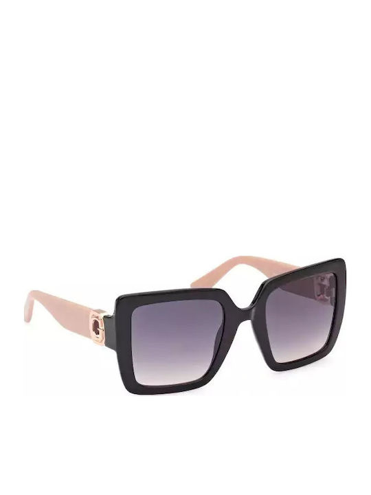 Guess Women's Sunglasses with Black Plastic Frame and Gray Gradient Lens gu00103 05w