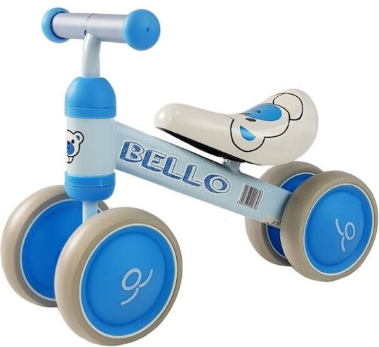 Lean Toys Bicicletă de Echilibru pentru Copii Albastru