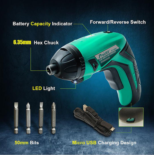Proskit Screwdriver Battery 3.6V