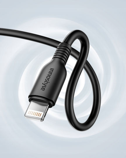 Innostyle USB-C zu Lightning Kabel Schwarz 1m (ICL120tBLK)