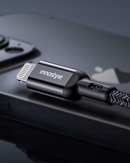 Innostyle USB-C to Lightning Cable Ασημί 2m (ICL150ALSLV)
