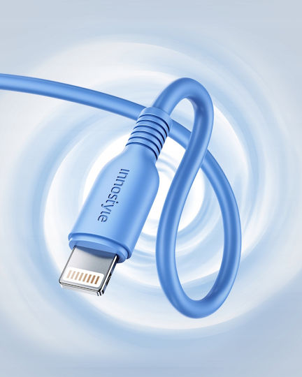 Innostyle USB-C zu Lightning Kabel Blau 1m (ICL120tLBL)