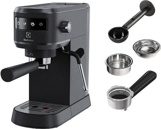 Electrolux Mașină de Espresso 1450W Presiune 15bar Neagră E6EC1-6BST