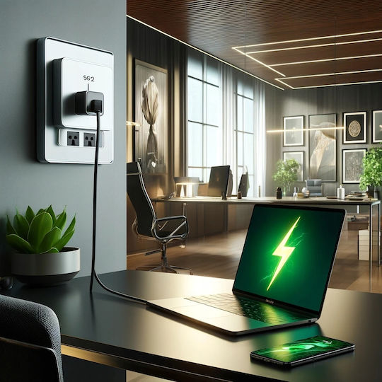 USB 2.0 Kabel USB Typ-C Männlich - USB-C-Buchse 100W Graue 2m CO2-0007
