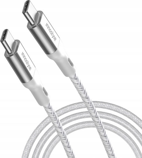 Samsung USB 2.0 Cable USB-C male - USB-C 60W Ασημί 2m ICC150ALSLV