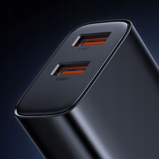 Mcdodo Ladegerät ohne Kabel mit 2 USB-A Anschlüsse 12W Schwarzs (CH-5070)