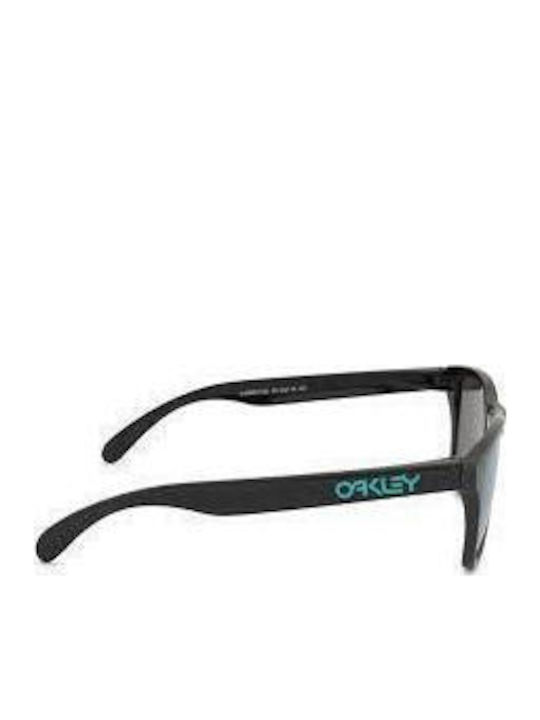 Oakley Frogskins Kinder-Sonnenbrillen mit Spiegel Gläsern Schwarz