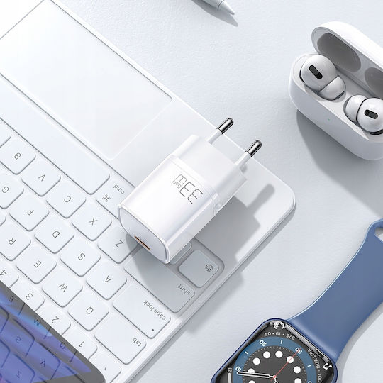 Mcdodo Încărcător Fără Cablu GaN cu Port USB-C 33W Livrarea energiei Albς (CH-0080)