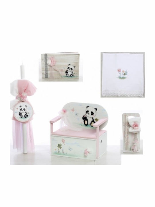 Bellissimo Set Botez Panda Cu Temă Panda