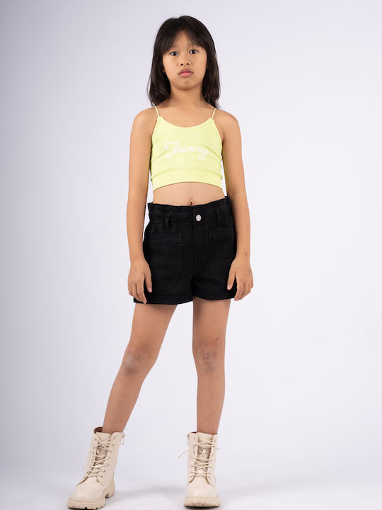 Evita Kids Crop Top Sleeveless Lahani