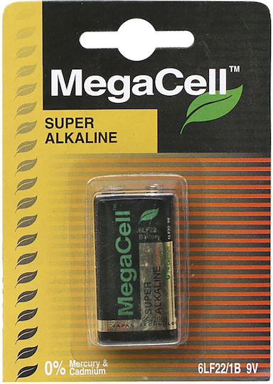 Megacell Alkaline Battery 9V 1pcs