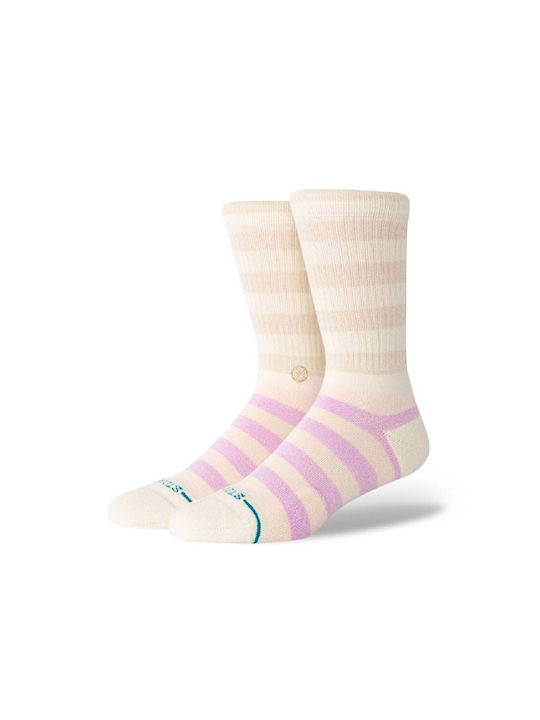 Stance Sherbert Athletic Socks Beige 1 Pair