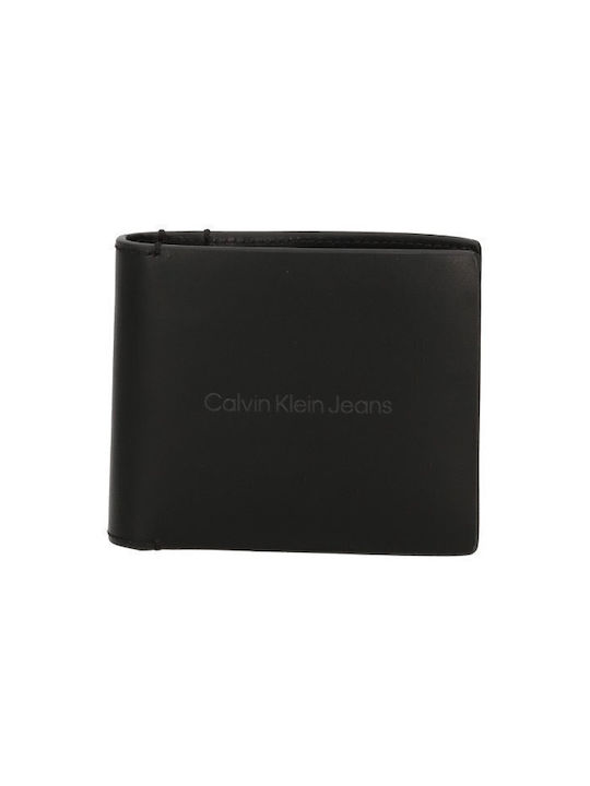 Calvin Klein Bifold W Portofel bărbați Monede Negru