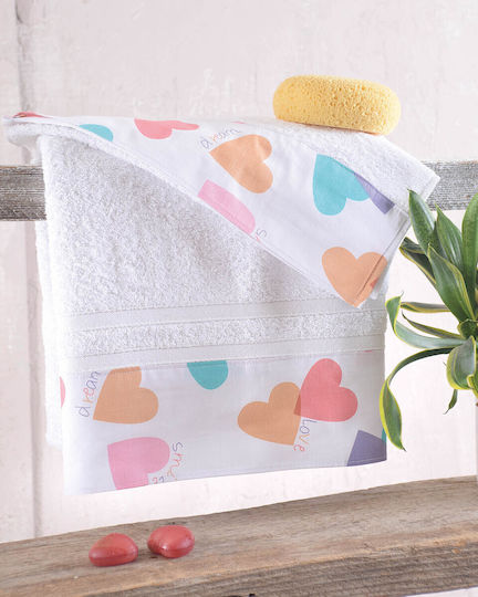 Rythmos Kids Quilt Set Single with Pillowcase Zoey White 160x211cm