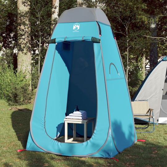 vidaXL Σκηνή Camping Pop Up Τουαλέτας Μπλε