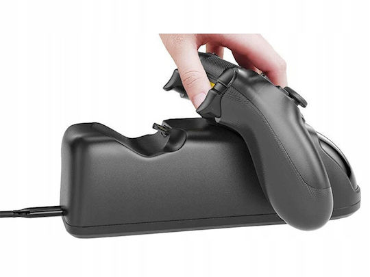 Black Docking Station Zola 2 Ps4 Controllers 800mah 5v Dc