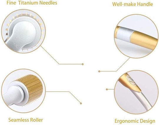 Set Derma Roller 4 Ace 0.5mm 2 Bucăți
