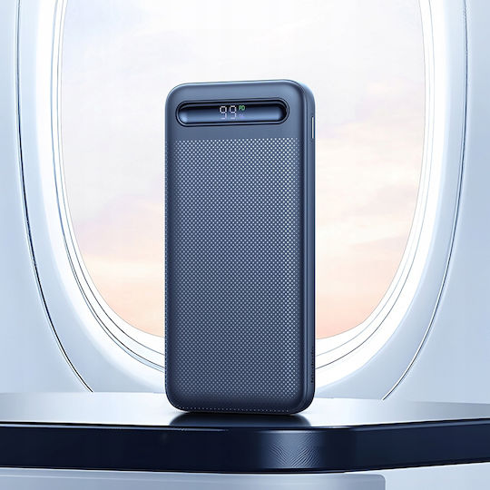 Mcdodo MC-3881 Power Bank 10000mAh 22.5W με 2 Θύρες USB-A και Θύρα USB-C Μαύρο