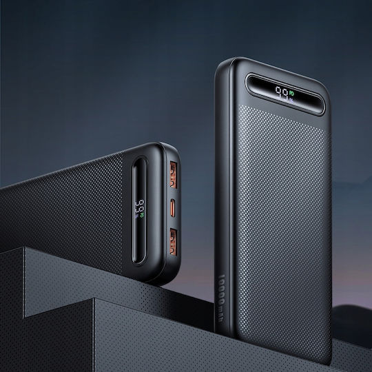 Mcdodo MC-3881 Power Bank 10000mAh 22.5W με 2 Θύρες USB-A και Θύρα USB-C Μαύρο